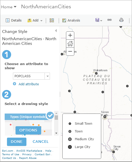 Symbology saved in ArcGIS Online or ArcGIS Enterprise Symbology saved in ArcGIS Online or ArcGIS Enterprise